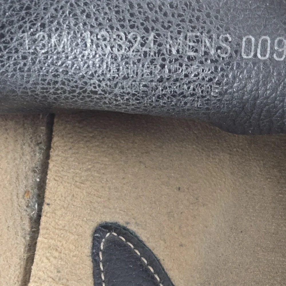 Florsheim Mens 13 Black Brown Leather Penny Loafer Driving Mocs‎ 13324